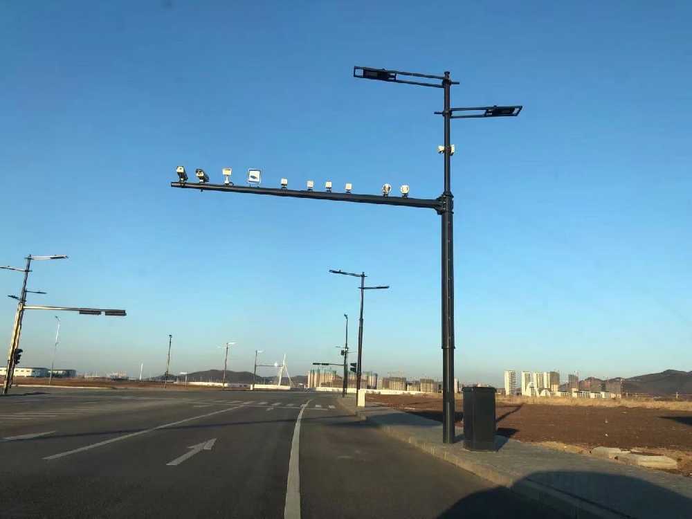 嘉峪关市黑龙江佳木斯综合路灯杆项目