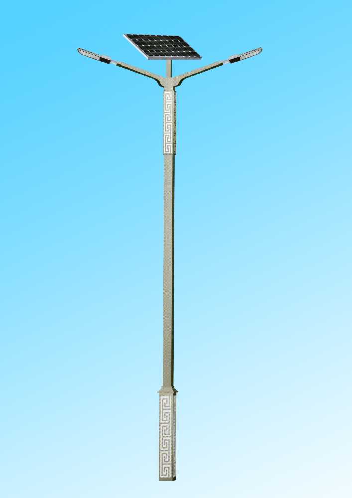 嘉峪关市市政道路太阳能路灯